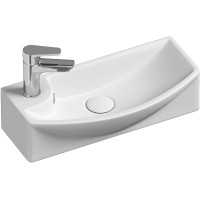 Раковина Ceramicanova Element 45 R CN6038R Белая фарфор подвесная