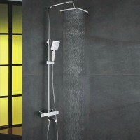 Душевая система Rose R35 R3536 с термостатом Хром