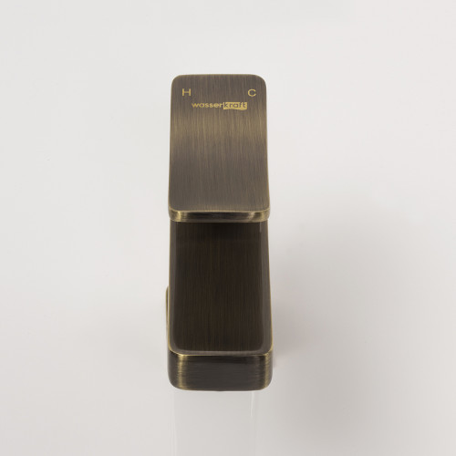 Смеситель для раковины WasserKRAFT Exter 1603 Светлая бронза латунь