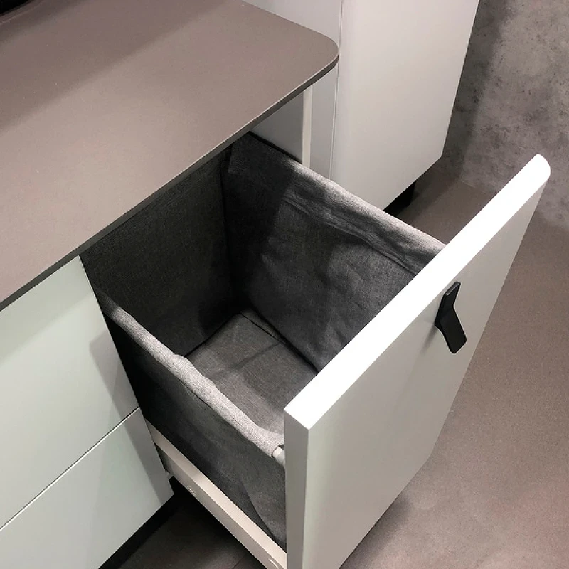 Тумба с раковиной Comforty Сорренто 90Н 00-00013520 Светло-серая МДФ / ЛДСП