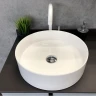 Тумба с раковиной Comforty Сорренто 90Н 00-00013520 Светло-серая МДФ / ЛДСП