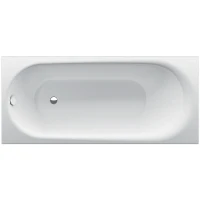 Стальная ванна Bette Comodo 170x75 1250-000 PLUS с шумоизоляцией и антигрязевым покрытием