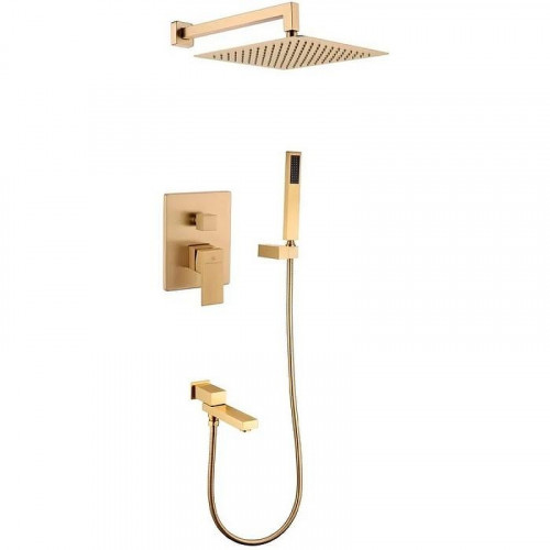 Душевая система Grocenberg GB5089MG-1 Золото матовое