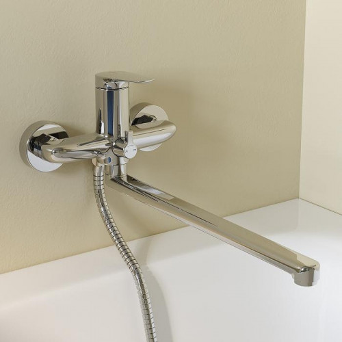 Смеситель для ванны Iddis Zodiac X ZDXSBL2i10WA универсальный цвет Хром