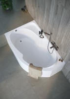 Акриловая ванна Creto Doris 160х100 L 14-160100L без гидромассажа