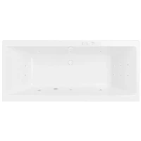 Акриловая ванна Excellent Pryzmat 200x90 WAEX.PRY20.SMART.WH цвет Белый с гидромассажем форсунки Белые