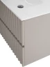 Тумба под раковину Art&Max Elegant 60 AM-ELEGANT-600-2C-SO-GCM-LED подвесная цвет Светло-серый матовый