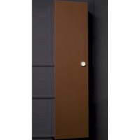 Шкаф пенал Boheme Armadi Art NeoArt 35 834-DB подвесной Dark Brown МДФ / ЛДСП