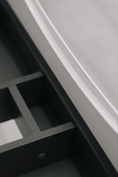 Тумба с раковиной Bond Wave 80 T01800-S05B подвесная Белая глянцевая МДФ / ЛДСП