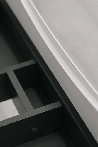 Тумба с раковиной Bond Wave 80 T01800-S05B подвесная Белая глянцевая МДФ / ЛДСП
