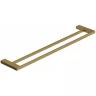Полотенцедержатель Kludi Vela C 31988N0 двойной Золото брашированное