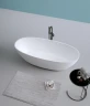 Ванна из искусственного камня Timo Lempi 150x78 LEMPI1570 цвет Белый матовый