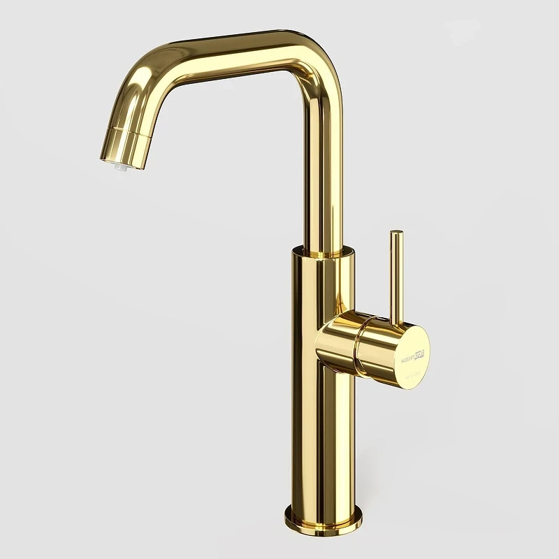 Смеситель для кухни WasserKRAFT A8577 цвет Золото глянцевое