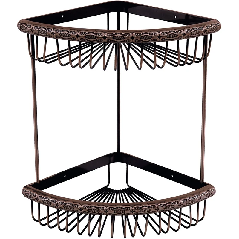 Полка корзина Lemark Jasmine LM6682ORB Черная бронза