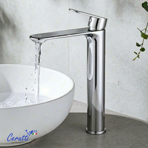 Смеситель для раковины Ceruttispa Орацио (Orazio) XL CT12071 12071 цвет Хром