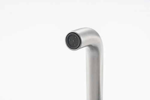 Смеситель для раковины Knotlor Eclipse SS-25 цвет Матовая сталь