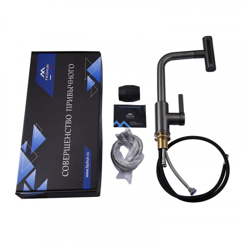 Смеситель для кухни Fashun A56131-17 цвет Графит