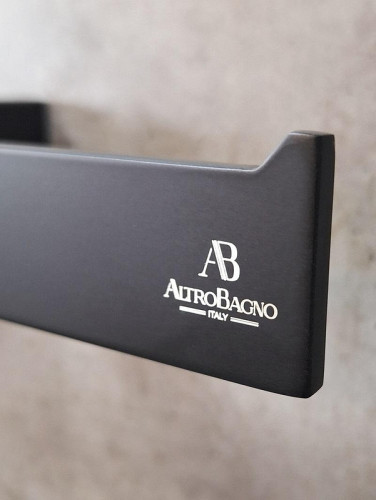 Держатель туалетной бумаги AltroBagno Aperto 080904 MB цвет Черный матовый