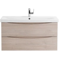 Тумба под раковину BelBagno Marino-Cer 80 MARINO-CER-800-2C-SO-RG-P подвесная Rovere Grigio МДФ / ЛДСП