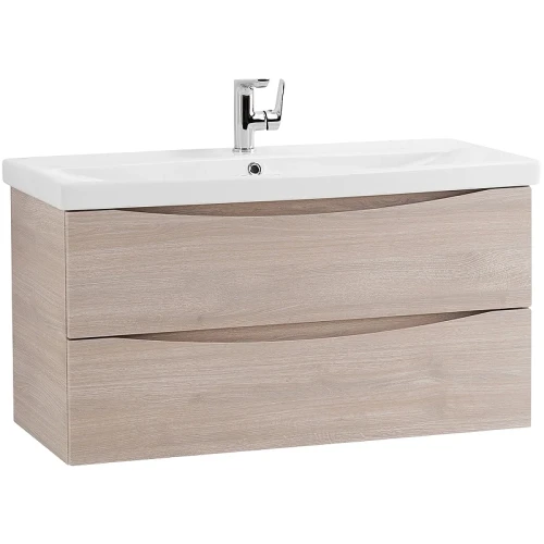 Тумба под раковину BelBagno Marino-Cer 80 MARINO-CER-800-2C-SO-RG-P подвесная Rovere Grigio МДФ / ЛДСП