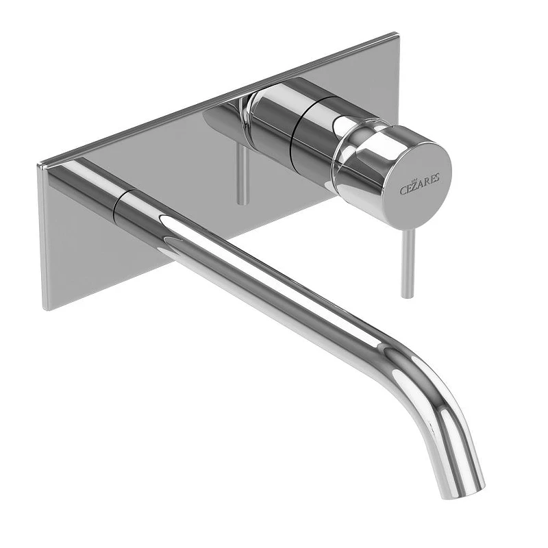 Смеситель для раковины Cezares Leaf LEAF-BLI1-20-L-01-W0 цвет Хром