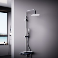 Душевая система Damixa Scandinavian Pure 936760000 с термостатом Хром латунь на стену