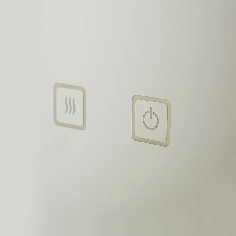 Зеркало BelBagno 80 SPC-RNG-800-LED-TCH-SND с подсветкой с голосовым управлением и подогревом стекло