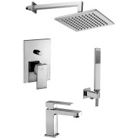 Комплект смесителей Paffoni Elle KITEL015CR071 Хром латунь