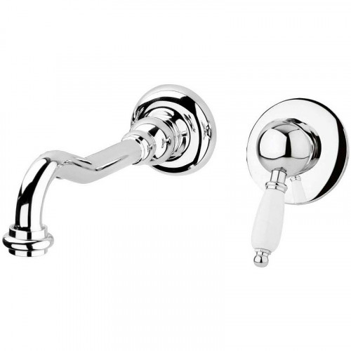 Смеситель для раковины Cezares Elite ELITE-BLS1-01-Bi Хром латунь встраиваемый