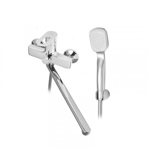 Смеситель для ванны Wisent WP22240 универсальный цвет Хром