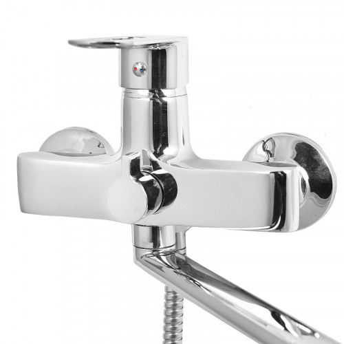 Смеситель для ванны Wisent WP22240 универсальный цвет Хром