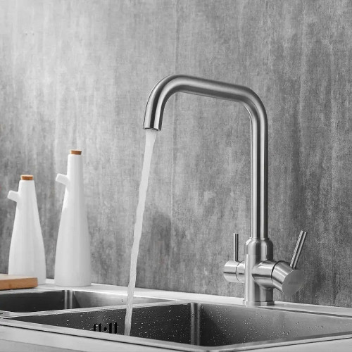 Смеситель для кухни Shevanik S268B цвет Сатин