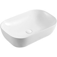 Раковина-чаша WeltWasser Elbach 21434 61 10000003847 Белый глянец фаянс накладная