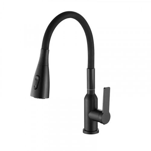 Смеситель для кухни Shevanik S843H-3 цвет Черный