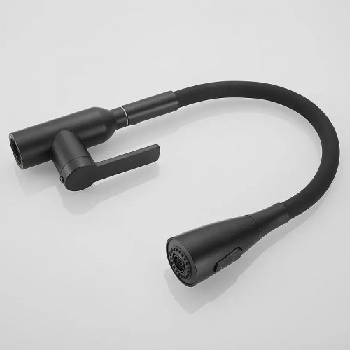 Смеситель для кухни Shevanik S843H-3 цвет Черный