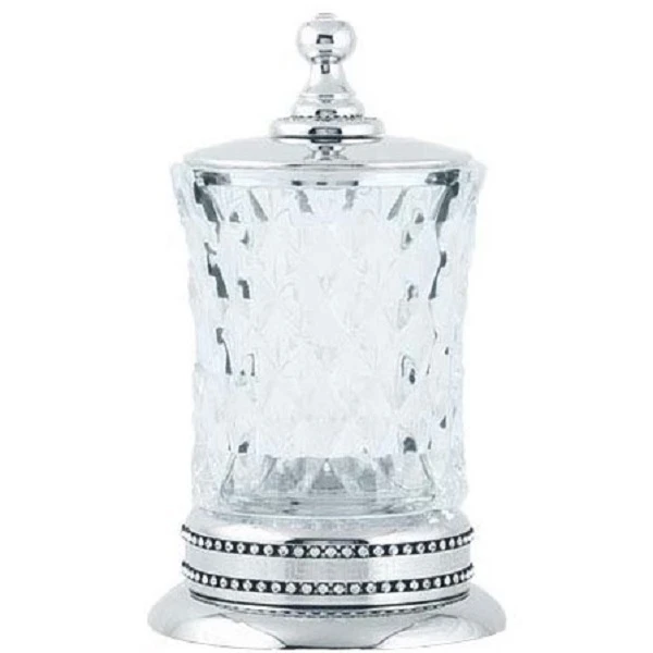 Стакан для ватных дисков Boheme Brillante 10444 Хром