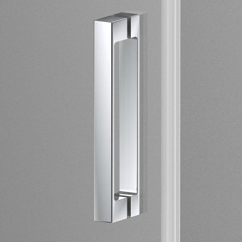 Душевая дверь Vincea Alpha 80 VDP-3AL800MT профиль Хром стекло текстурное