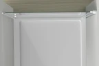 Душевая дверь Vincea Alpha 80 VDP-3AL800MT профиль Хром стекло текстурное