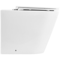 Унитаз BelBagno Flay-R BB1003CBR/BB870SC приставной с сиденьем Микролифт фаянс приставной