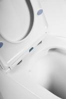 Унитаз BelBagno Flay-R BB1003CBR/BB870SC приставной с сиденьем Микролифт фаянс приставной