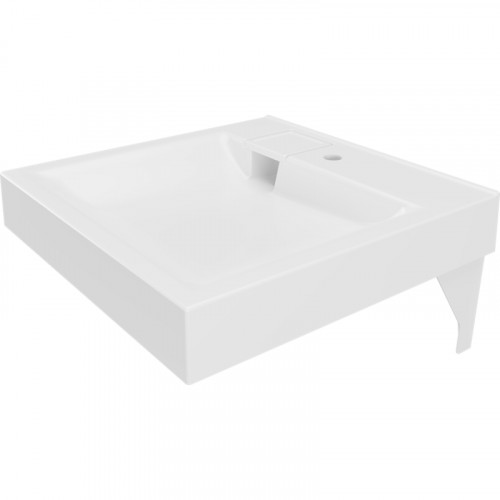 Раковина Paola Siena 60x60 на стиральную машину Белая глянцевая