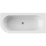 Акриловая ванна Cezares Slim 179x79 R SLIM CORNER-180-80-60-R-NERO-SET без гидромассажа