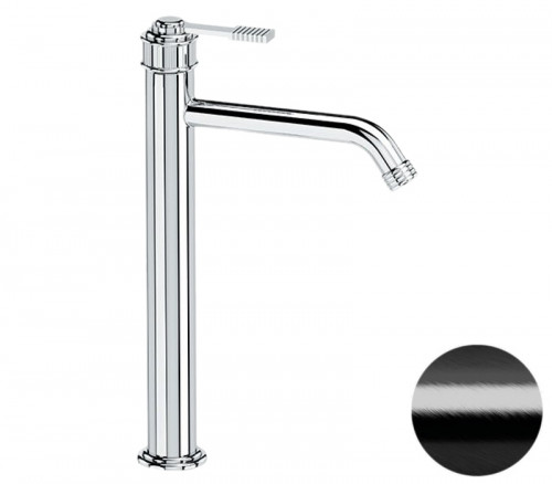 Смеситель для раковины Remer Atelier AL11LXLCFP цвет Черный брашированный хром