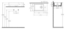 Мини-раковина Isvea Purita 45 10PL51045 цвет Белый