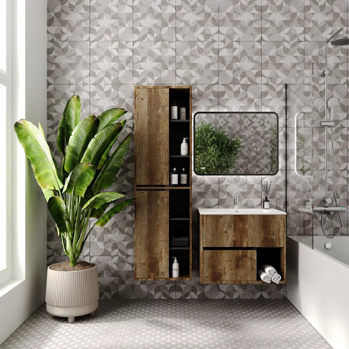 Тумба под раковину VIANT Люксембург 60 VLUX60ELD-T2YP подвесная Кейптаун МДФ / ЛДСП