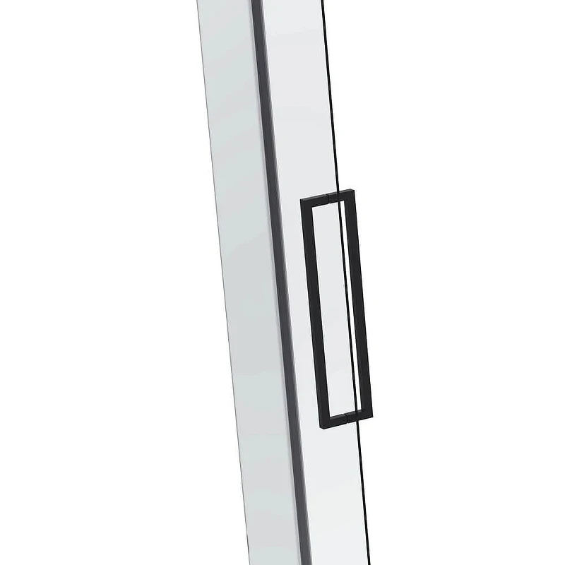 Душевой уголок Black&White Stellar Wind S872 90х90 8729090 профиль Черный стекло прозрачное