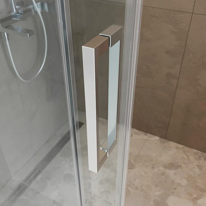 Душевой уголок BelBagno Soft Close-1 100x100 SOFT_CLOSE-1-A-1-100-C-Cr профиль Хром стекло прозрачное