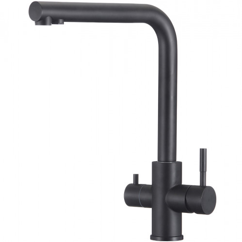 Смеситель для кухни Olive's Balear 13450BLB Черный матовый нержавеющая сталь