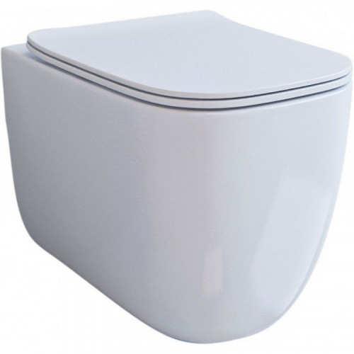 Унитаз Esbano Garant ESUPGARAW подвесной Белый глянцевый с сиденьем Микролифт фаянс подвесной