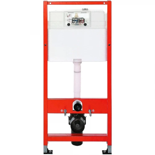 Комплект унитаза Ceruttispa Orlter Aria Tornado CT9955 с инсталляцией Tece Profil 9400412 с сиденьем Микролифт и клавишей смыва Хром глянцевый фарфор подвесной